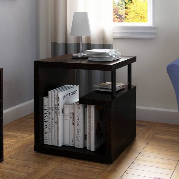 Porch & Den Piccadilly Modern 27-inch 2-shelf Leveled Side Table - Bed ...