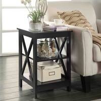 Copper Grove Cranesbill X-base End Table
