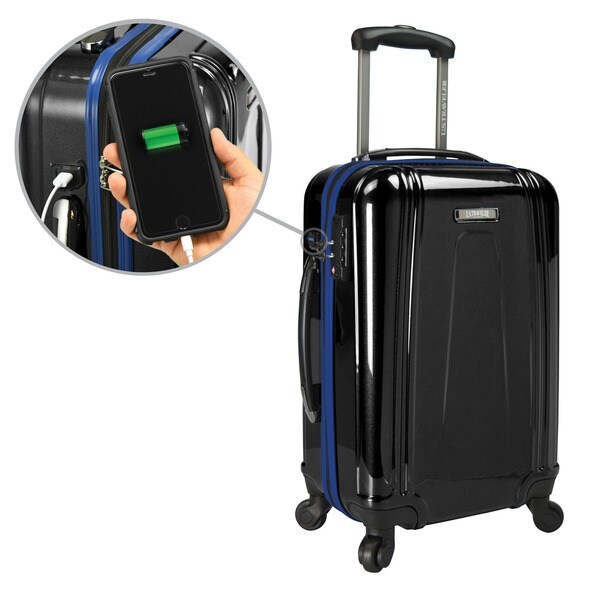 suitcase with usb