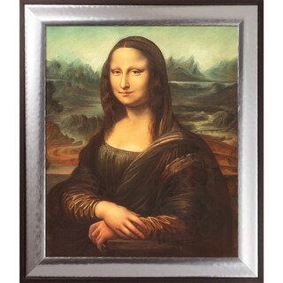 Leonardo Da Vinci Mona Lisa Hand Painted Oil Reproduction Overstock