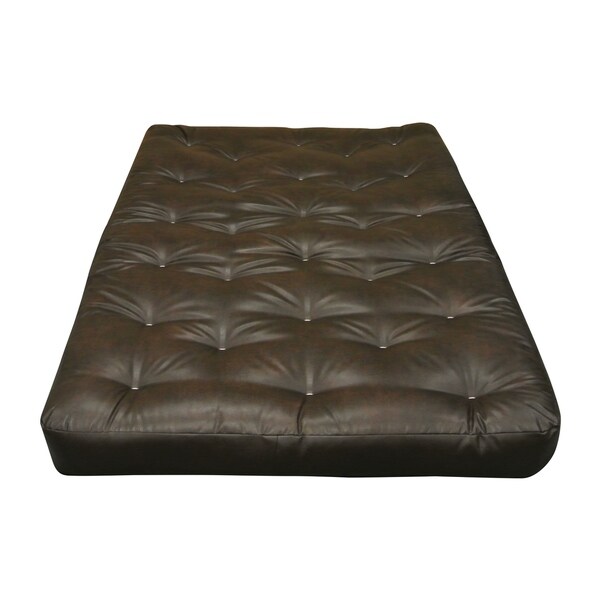 futon leather mattress