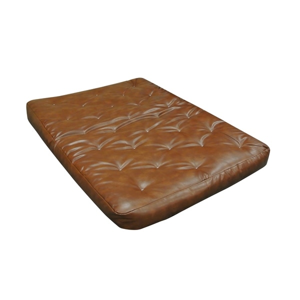 8 All Cotton Twin Xl 39x80 Saddle Leather Futon Mattress 8 All Cotton Twin Xl 39x80 Saddle Leather Futon Mattress