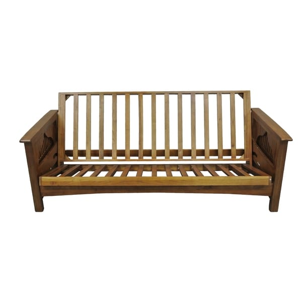 gold futon frame