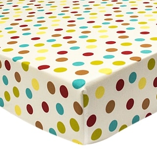 Hopscotch Polka Dot Fitted Sheet