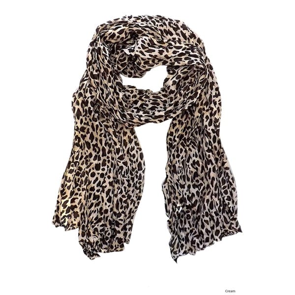 animal print scarves and wraps