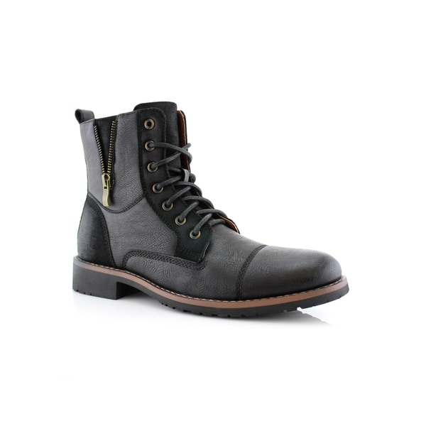 Aldo mens hot sale combat boots