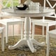 Furniture of America Ten Country White 42-inch Round Dining Table - Thumbnail 0