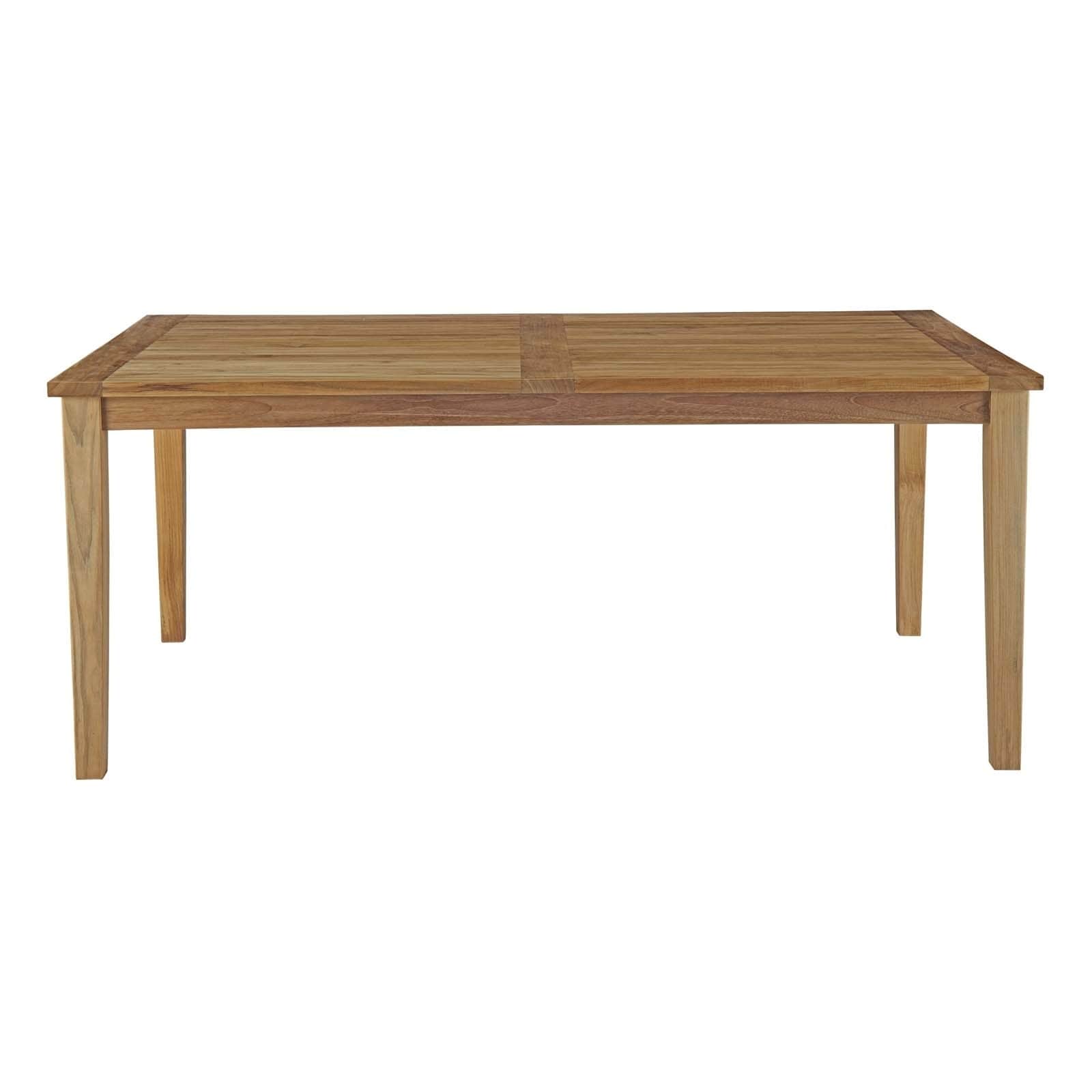 Marina Outdoor Patio Teak Dining Table On Marina Outdoor Patio Teak Dining Table