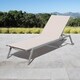 Corvus Torino Sling Fabric Reclining Outdoor Chaise Lounges (Set of 4) - Thumbnail 13
