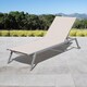 Corvus Torino Sling Fabric Reclining Outdoor Chaise Lounges (Set of 4) - Thumbnail 5