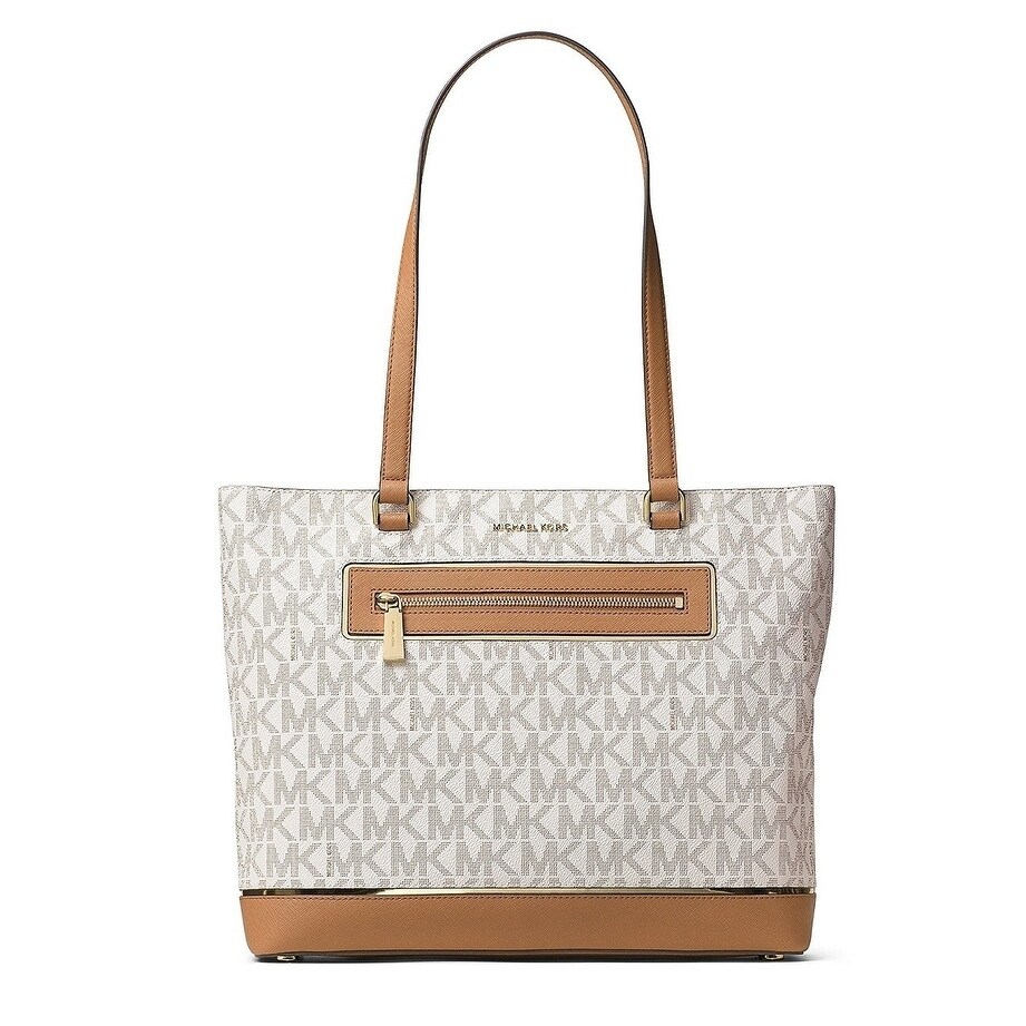 michael kors vanilla tote bolsa