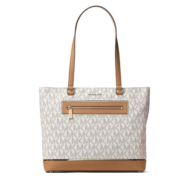 michael kors jet set large logo tote