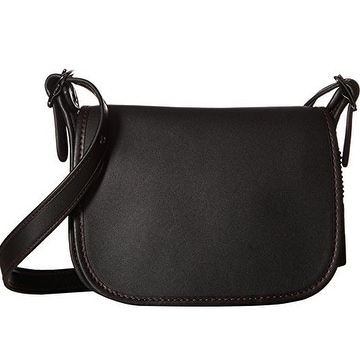 Coach Glovetanned Leather Saddle Bag Black 57731 Dkblk Coach Glovetanned Leather Saddle Bag Black 57731 Dkblk