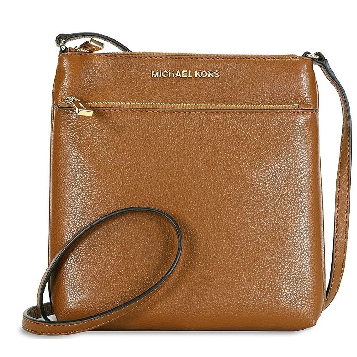 michael kors riley pebble leather crossbody