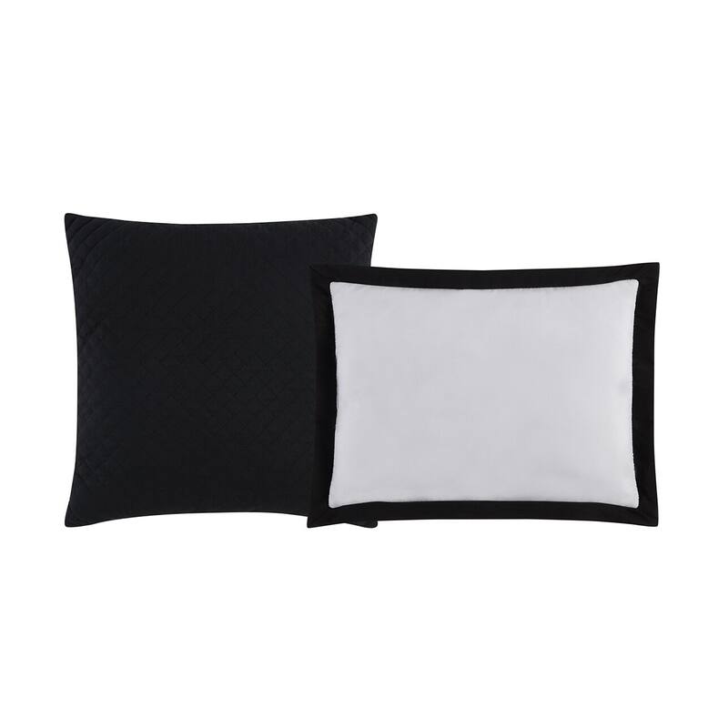Truly Soft Everyday Hotel Border 7-piece Duvet Cover Set