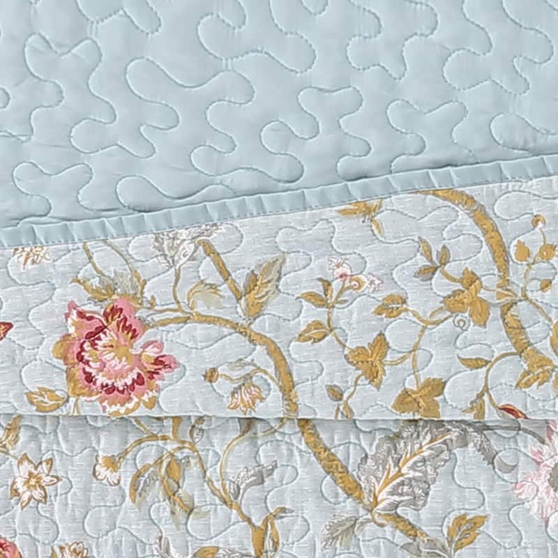 Style 212 Bedford Floral 3-piece Quilt Set