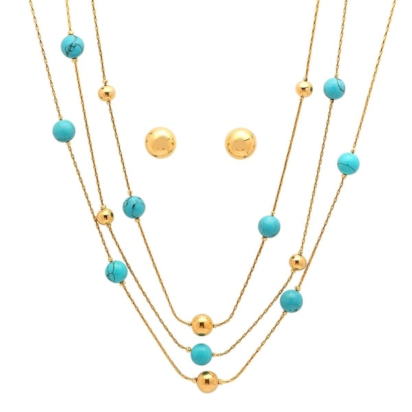 ladies layered necklace