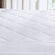 preview thumbnail 2 of 2, St. James Home Coral Fleece Mattress Pad - White