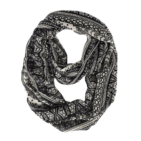 Peach Couture Tribal Infinity Scarf - Medium. Opens flyout.
