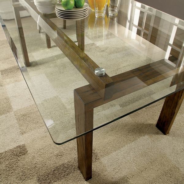 Furniture Of America Femm Contemporary Oak 72 Inch Dining America Femm Contemporary Oak