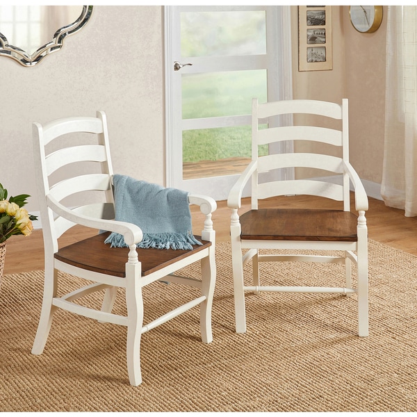 Simple Living Midland Arm Chair (Set of 2)