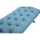 preview thumbnail 16 of 15, Chic Home Dianna Updated Neo Traditional Polished Nailhead Tufted Linen X Bench