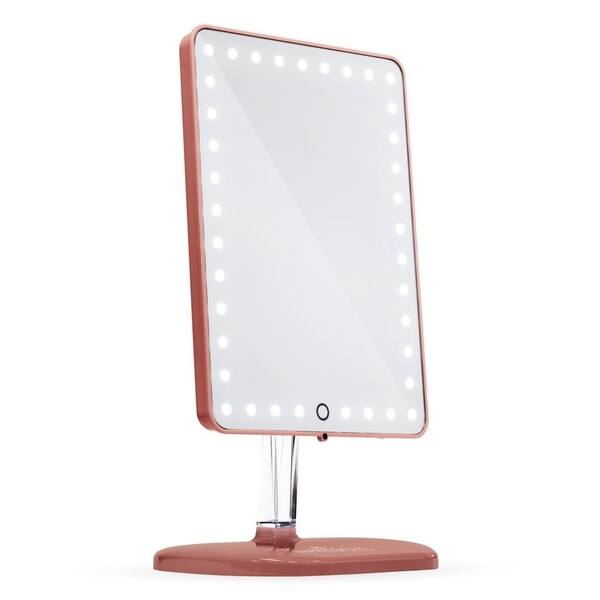 Shop Impressions Vanity Touch Pro Led Makeup Mirror With Bluetooth Audio Speakerphone Overstock 17761897