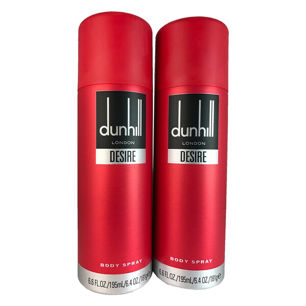 dunhill desire red body spray