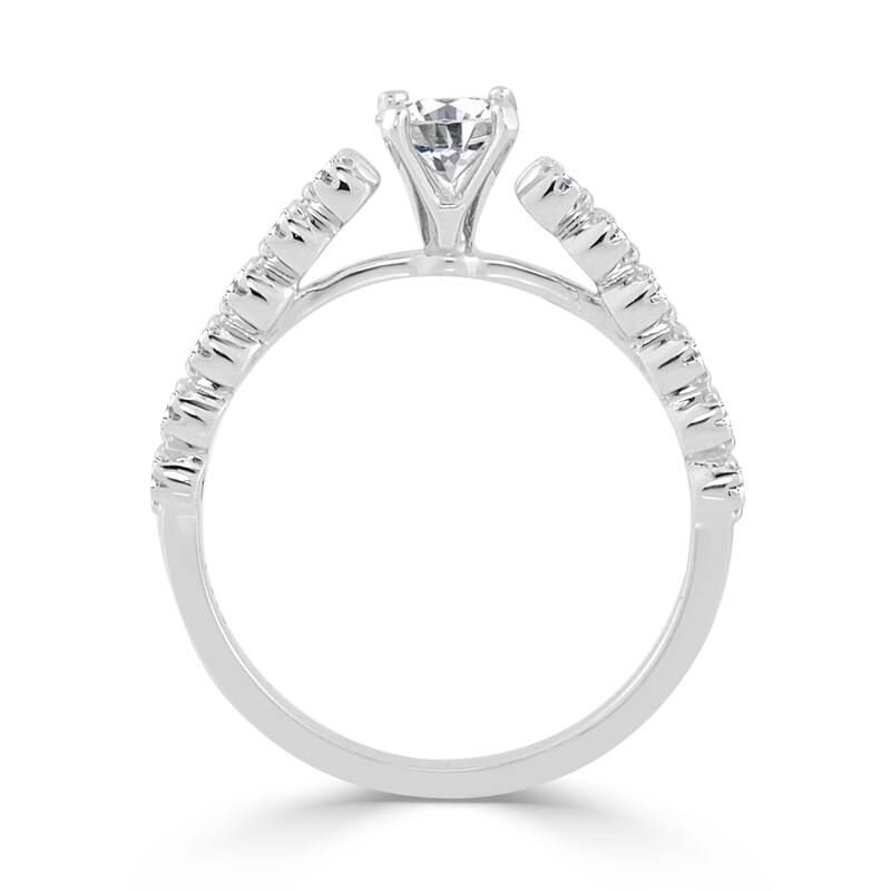 Auriya 1/2ctw Round Diamond Engagement Ring 14K Gold