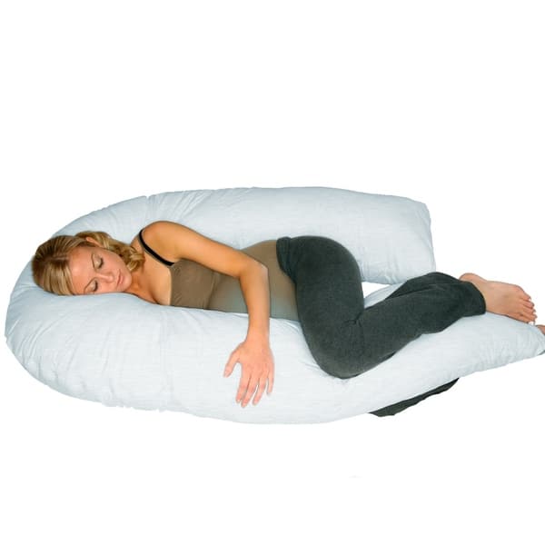 Shop Jersey T Shirt Pillowcase Only For U Shaped Pregnancy Body
