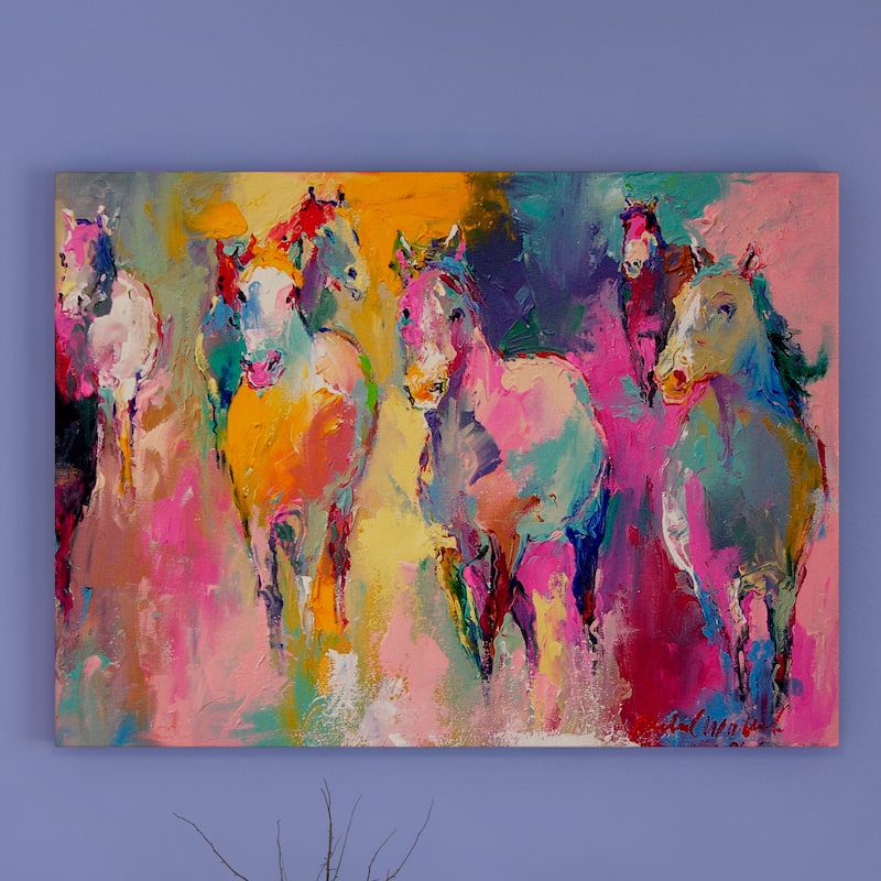 Porch & Den Richard Wallich 'Wild' Canvas Art - 14 x 19