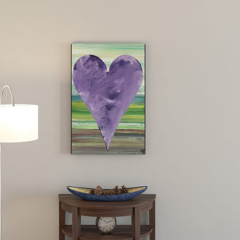Porch & Den Zane Heartwork Anthony Canvas Art
