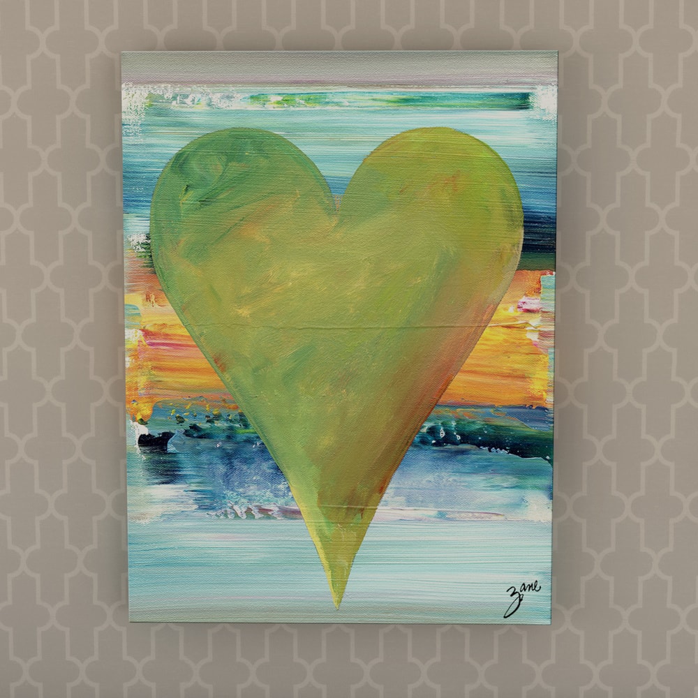 Porch & Den Zane Heartwork Ernie Canvas Art