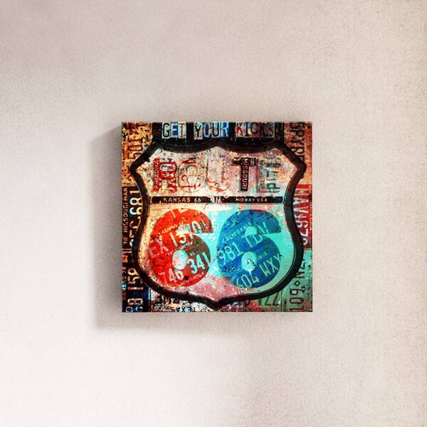 slide 1 of 5, Porch & Den 'Born2BWild VI' ArtPlexi by Ready2HangArt