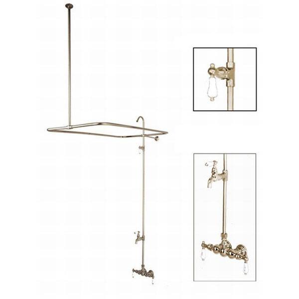 Vintage Satin Nickel Shower Set