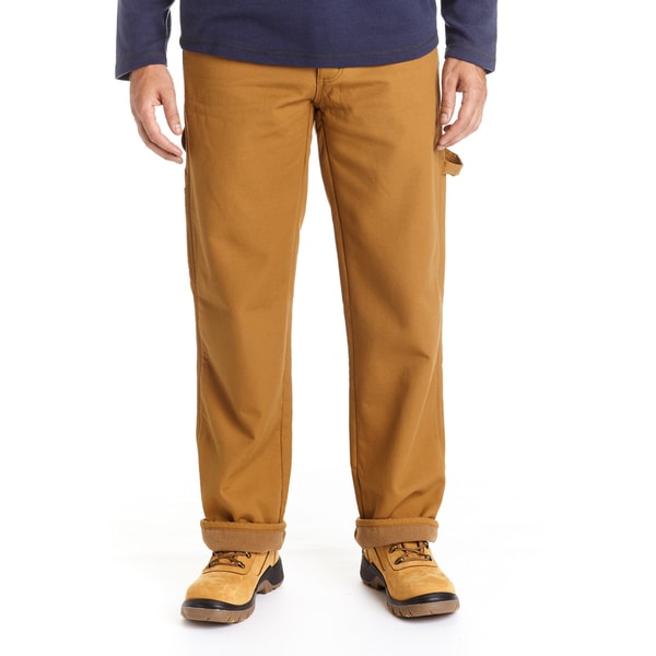 sherpa lined mens pants