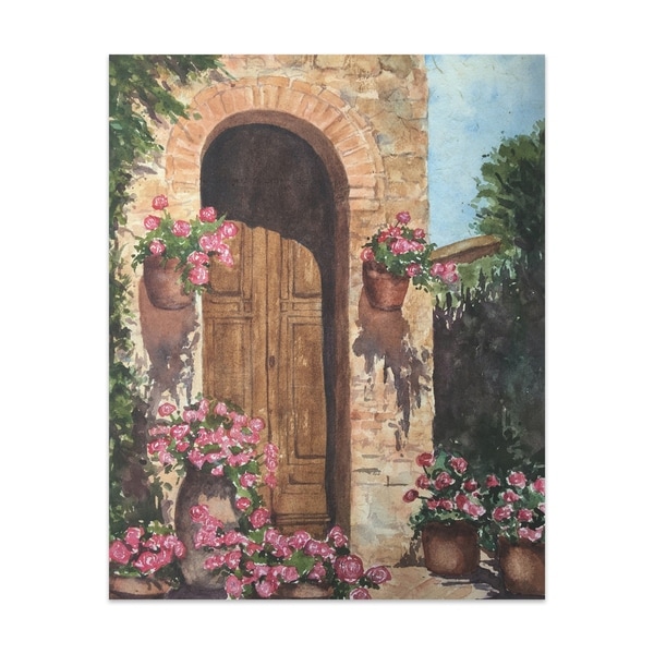Door Handmade Paper Print