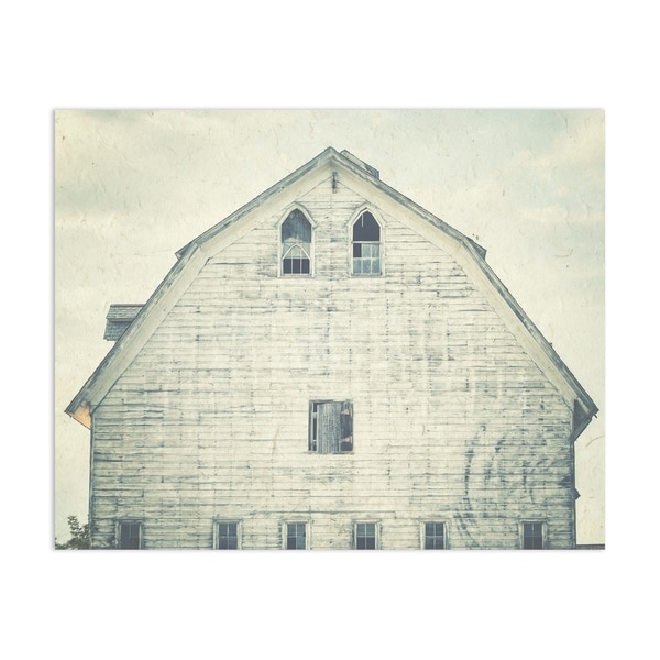 Farmhouse White Handmade Paper Print