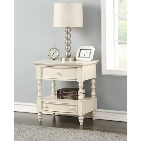 Sophie Two Drawer Nightstand by Greyson Living