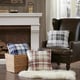 preview thumbnail 1 of 6, Woolrich Plush to Berber 20 x 20-inch Square Pillow (3 Color Options)