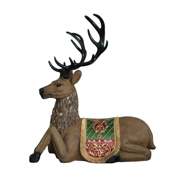 47 commercial grade sitting reindeer fiberglass christmas decoration - Fiberglass Christmas Decorations 47 commercial grade sitting reindeer fiberglass christmas decoration - Fiberglass Christmas Decorations