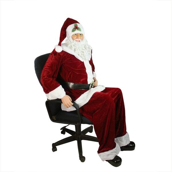 Shop Huge 6 Foot Life Size Decorative Plush Christmas Santa Claus