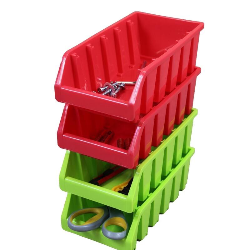 Plastic Storage Stacking Bins