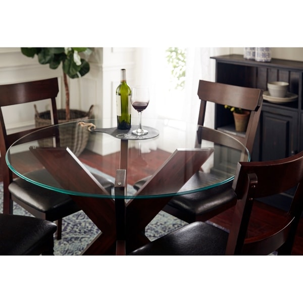 Shop Sorra 42 Round Non Tempered Table Top Glass On Sale