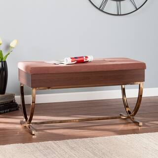 slide 1 of 1, Harper Blvd Remus Tufted Lift-Top Storage Bench