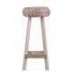 preview thumbnail 7 of 9, SEI Furniture Belize Weathered Grey Wicker Barstool (Set of 2)