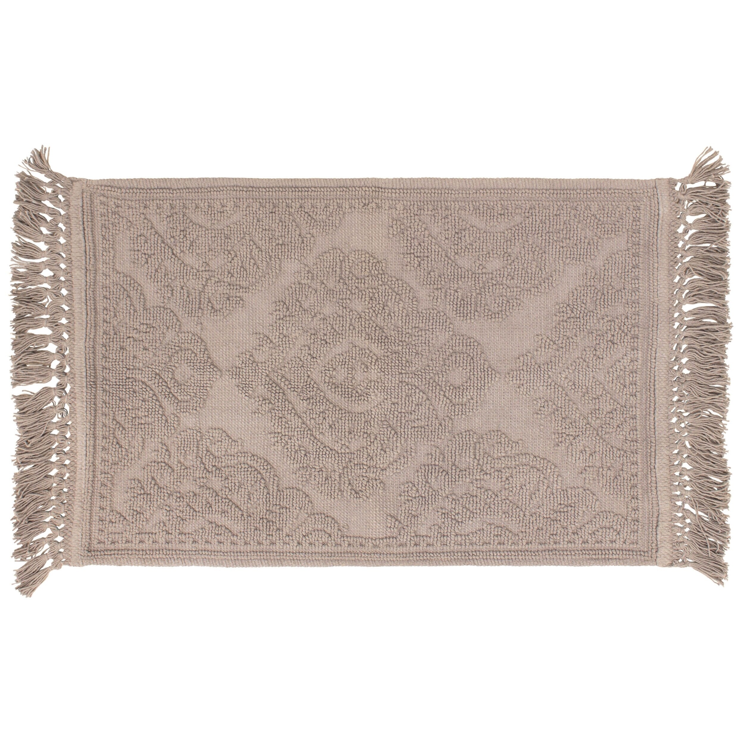 Jean Pierre Ricardo Cotton Fringe 27 X 45 In Bath Rug On Sale Overstock 17769731
