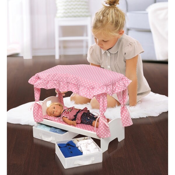 doll bed with storage