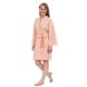 preview thumbnail 19 of 20, Leisureland Women's Classic Striped Seersucker Short Robe Tangerine