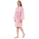 Leisureland Women's Classic Striped Seersucker Short Robe - On Sale ...